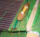 green rug